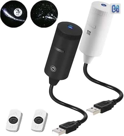 مصباح إسقاط الفضاء ليلي USB